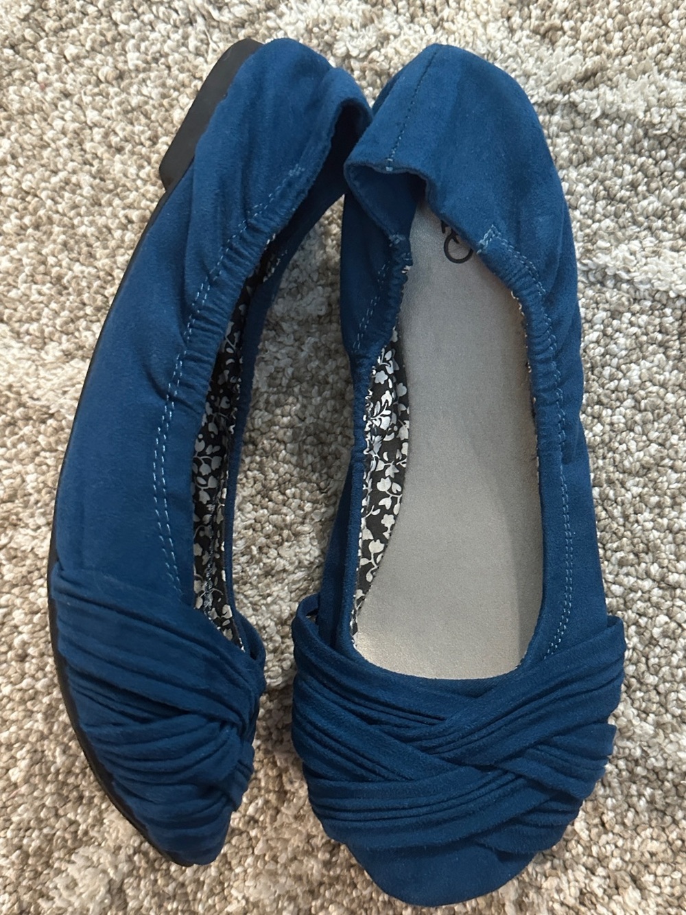 Teal Blue Cato Flats size 8 women’s shoes Fall